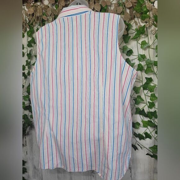 Duck Head Sleeveless Button Up Shirt - Picture 7 of 8